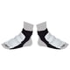 thumbnail image 4 of 1 par de protectores de pies para taekwondo, transpirables, cómodos, antideslizantes, para karate, boxeo, sparring, entrenamiento, color blanco y negro, talla M 34-35, 4 of 12