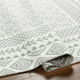 thumbnail image 5 of Hauteloom Bayou Wool Living Room, Bedroom Area Rug - Bordered - Boho, Bohemian Carpet - Modern Farmhouse - Beige, Gray - 3'6" x 5'6", 5 of 8
