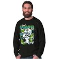 thumbnail image 4 of Popeye Characters Kanji Comic Panel Men's Long Sleeve Tee T Shirt Brisco Brands S, 4 of 6