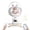 White, variant on Zoicay Baby Swing, Infant Swing with 8 Motions & 8 Speeds, 360° Rotating Seat, Bluetooth Music & 6 Preset Melodies, APP Remote Control, White