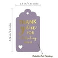 thumbnail image 5 of Inkdotpot Gold Foil Paper Hang Tags ThankYou For Celebrating With Us Bridal Shower-Baby Shower-Retirement-Wedding-Birthday Favor Tags 50 Pack, 5 of 6