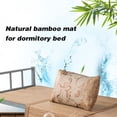 thumbnail image 3 of Labymos Natural Bamboo Mat Summer Bamboo Mat Summer Cool Bed Cover for Student Dormitory Beauty, 3 of 8