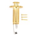 thumbnail image 2 of Acoustic Guitar Mono Endpin Output Jack, 6.35mm Brass Alloy High Sensitivity Strap Button Jack Socket, 2 of 7