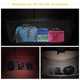 thumbnail image 4 of Bolsa de almacenamiento de coche de nylon de plástico negro de 90x40cm, bolsa de gancho para organizador de equipaje de red de carga trasera para camión Feliz Sencillez, 4 of 5