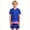 X32 Blue, variant on Bysome Boys Outfit Set Colorblock Short Sleeve V-Neck Tops With Solid Color Shorts Athletic Outfit Loose Fit Boys Set Size 3-4 Years Blue