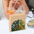 thumbnail image 3 of Yayeee Napkin Holder for Table Set of 2 Kitchen Paper Tissue Organization, Green Floral Garden, 3 of 8