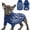 Christmas Blue, variant on PayUSD Small Dog Pullover Sweater, Cold Weather Cable Knitwear, Classic Turtleneck Thick Warm Clothes for Chihuahua, Bulldog, Dachshund, Pug, Yorkie