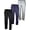 Combo C, variant on BROOKLYN VERTICAL 3-Pack Mens Sleep & Loungewear Pant|Soft Comfortable Cotton|Drawstring Pull|Pockets|with Many Colors|Sizes Small-3XL