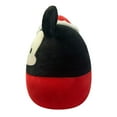 thumbnail image 5 of Squishmallows Disney 8-inch Red and White Holiday Mickey Mouse Child's Ultra soft Plush, 5 of 5