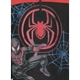 thumbnail image 3 of Marvel Spider-Man Miles Morales Toddler Boys Fleece Half Zip Hoodie Toddler to Big Kid, 3 of 3