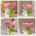 thumbnail image 2 of Entrance Key Holder Lovely Rabbit Flower Key Tray Organizer Jewelry Dish Home Decoration, 2 of 7