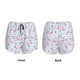 thumbnail image 3 of Balery Flamingo and Pineapple Pantalones cortos deportivos para mujer con forro y dos bolsillos, elásticos, para entrenamiento, gimnasio, yoga-Small, 3 of 7
