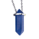 thumbnail image 2 of Collar Hombre LUCKMAN Cadena de Acero Inoxidable Dije de Mármol Blanco u Obsidiana Negra o Azul Modelo Vince UNITALLA, 2 of 6