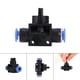 thumbnail image 5 of Válvula de control de corriente de aire duradera de aluminio Nbr conector neumático 2V025-1 / 4-12Vdc 1/4" Npt Puerto hembra 10 a 80 grados Celsius 023Cv para acción ANGGREK Otros, 5 of 6