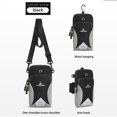 thumbnail image 3 of Adjustable Breathable Armband Phone Holder - Crossbody Pouch for Running/Gym (19x10cm Multi-Pocket Design), 3 of 7
