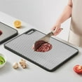 thumbnail image 4 of Stainless Steel Fruit Cutting Board Cutting Board Cutting Board Double-sided Slip Straw Cutting Board, 4 of 5