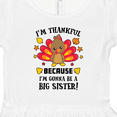 thumbnail image 4 of Inktastic Thanksgiving I'm Thankful Because I'm Gonna Be a Big Sister Girls Toddler Dress, 4 of 5