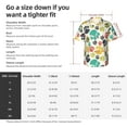 thumbnail image 6 of Drums Artistic Mens Hawaiian Shirt Short Sleeve Casual Button Up Tropical Summer Beach Shirt, 6 of 9