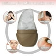 thumbnail image 6 of Reusable Ice Face Roller, Massage Silicone Ice Molds for Face and Eye, Cooling Beauty Tool for Face, Eyes and Neck Naturally Conditioning and Skin Care,De-Puff Eye Bags, Reduce Migraine Pain, 6 of 7