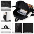 thumbnail image 4 of Lil Darkie Rap Music Backpack Casual Daypack School Bag Backpack Satchel Rucksack Shoulder, 4 of 5