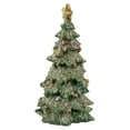 thumbnail image 4 of Northlight Glittered Christmas Tree with Presents, Berries and Bows Decoration - 6.75", 4 of 4