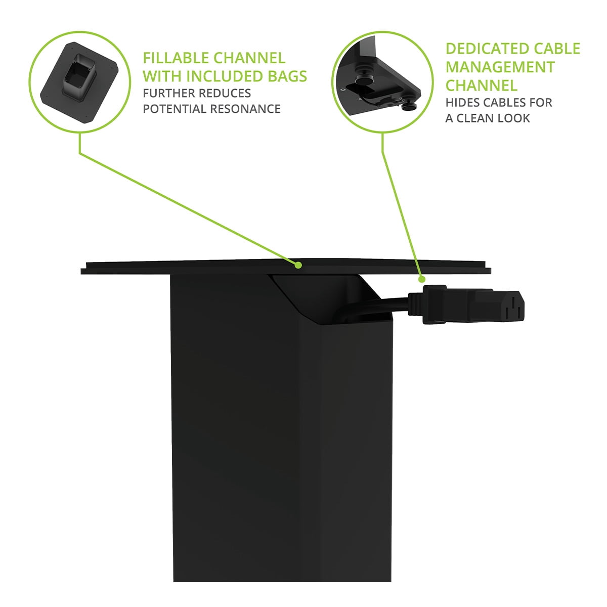 Kanto SX Series Speaker Floor Stand - Thumbnail 5