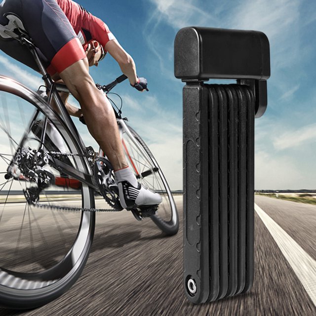 Candado de bicicleta antirrobo MTB bicicleta de carretera candado plegable Universal accesorios de ciclismo Sywqhk Accesorios para bicicletas