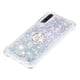 thumbnail image 4 of Funda para Samsung Galaxy A30/A50/A50S con Brillo Líquido Flotante, Purpurina, Parachoques y Anillo Giratorio Soporte, 4 of 5