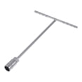 thumbnail image 1 of Llave de zócalo universal 28x18cm, llave de spanner duradera, extractor de zócalo de acero aleado 1 Pc hexágono 17mm para automóvil, motocicleta, dirtbike, llave de mango en T, 1 of 7