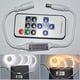 thumbnail image 3 of Cateissary Mini tira LED de 5-24V, controlador de 11 botones, atenuador de plástico RF, control remoto inalámbrico de un solo Color para tira LED 5050 Teléfono y Comunicación, 3 of 6