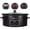 Black, variant on 8qt Large Programmable Slow Cooker with Removable Ceramic Pot for Family Dinner Kitchen, Dishwasher Safe - Black