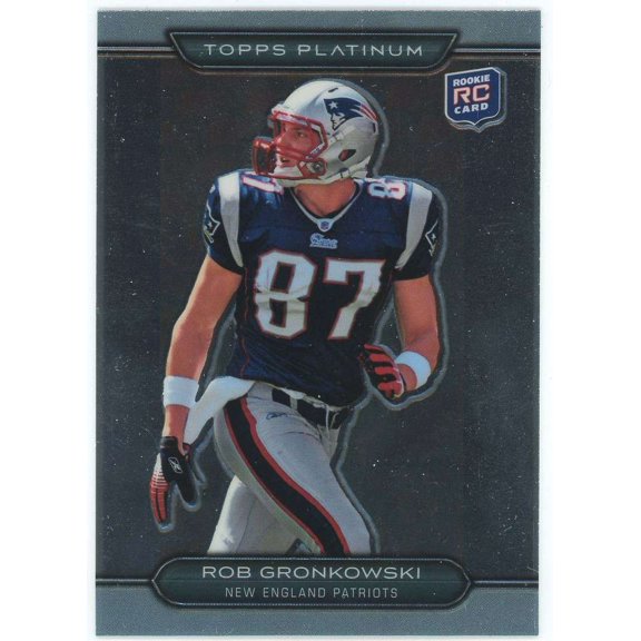 NFL 2010 Topps Platinum Rob Gronkowski #122 (Rookie)