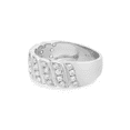 thumbnail image 3 of Rachel Koen 0.52Cttw Round Cut Diamond Band Ring 18K White Gold Size 6.75, 3 of 7