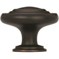thumbnail image 4 of Amerock Bp1586-10Pack Inspirations 1-5/16" Diameter Mushroom Cabinet Knob - Nickel, 4 of 7