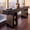 A1-Black 2m, variant on OMCMUU 63 Inch Entryway Console Table with Storage Drawers, Fluted Sofa Table Behind Couch for Living Room Bedroom Hallway Furniture, Black Wood Modern Slim Table
