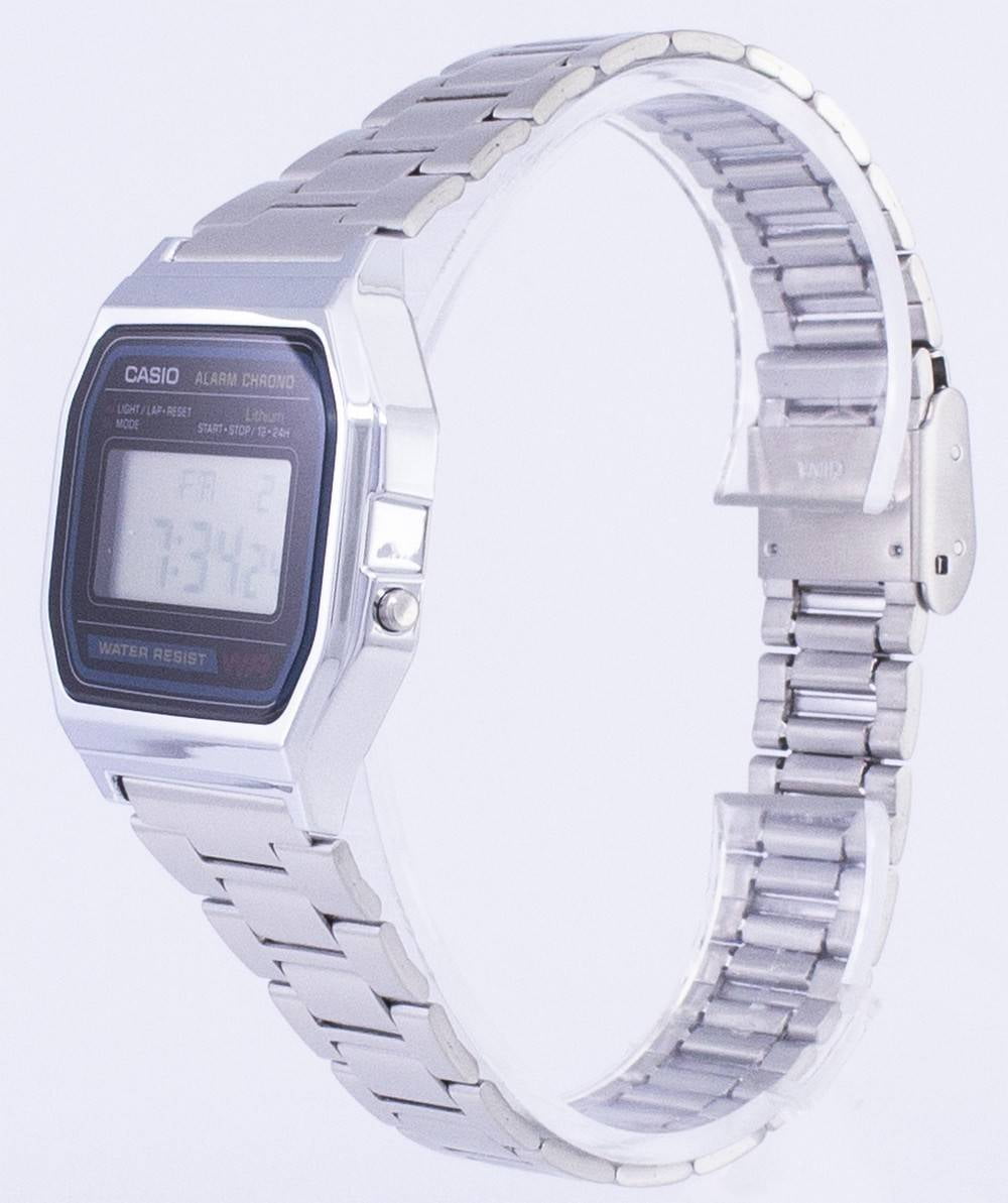 Casio Stainless Steel Men's Vintage Silver A158WA-1