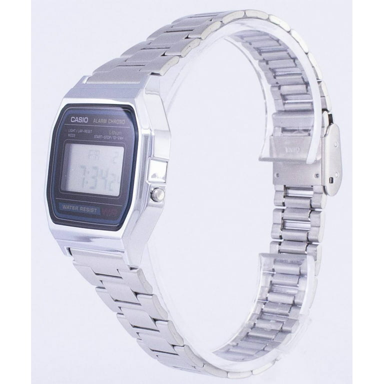 A158WA-1, Vintage Silver Stainless Steel Metal Watch