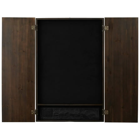 Viper Classic Metropolitan Soft Tip Solid Wood Dartboard Cabinet, Espresso