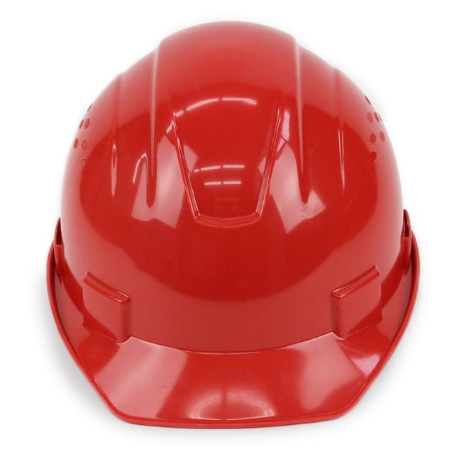 Casco de seguridad RK SAFETY RK-HP14 rojo con suspensión de trinquete de 4 puntos