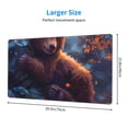 thumbnail image 2 of Cauagu Lazy Stone Bear for Large Mouse Pad,XXL Extended Gaming Mouse Mat Long Extended Desk Mat Big Desk Pad Mat(16 x 29.5in) for Work/Game/Office/Home, 2 of 8