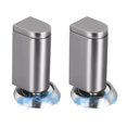 thumbnail image 1 of Uxcell 2 Pack Magnetic Door Stoppers, Metal Windproof Door Catch with Adhesive and Screws to Keep Doors Open for Home Kitchen Bedroom Bathroom, Gray, 1 of 7