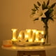 thumbnail image 5 of Motiv-lampe LOVE - WolinTek Luces de noche LED Habitación infantil Lámparas de luz ambiental Luz de noche Bebé, Decoraciones para habitaciones de niños Zhivalor LN-1167, 5 of 7