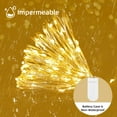 thumbnail image 4 of GFLAI 6 Pack Fairy Lights Battery Operated LED String Lights, 7 Ft 20 Led Waterproof Firefly Starry Moon Lights for Wedding Party Bedroom Patio Christmas(Warm White), 4 of 8
