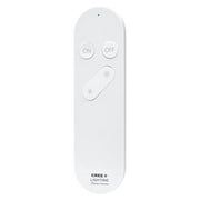 Cree Connected Max Smart Remote Control & Dimmer, Remote Control Dimmer, Compatible with Any Connected Max Smart Bulb, Bluetooth + WiFi, White, 1 Remote