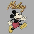 thumbnail image 2 of Boy's Mickey & Friends Mickey Mouse Retro Running  Graphic Tee Athletic Heather Large, 2 of 5