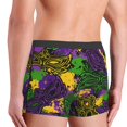 thumbnail image 3 of Uemuo Mardi Gras7 Pattern Men's Boxer Briefs,Trunk Anti-Chafing,Comfortable, Durable, and Stylish Underwear-Medium, 3 of 9