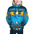 thumbnail image 5 of Kids NinJago Pullover Hoodies Unisex 3D Printed Hoodie Sweatshirt for Boys Girls, 5 of 5