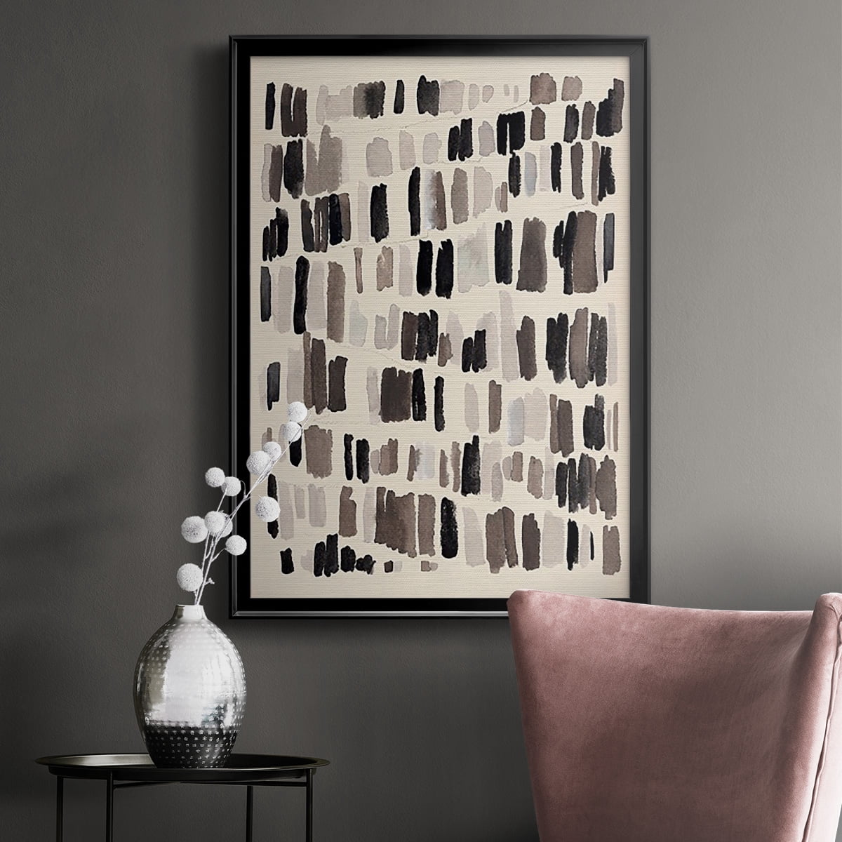 Chalk and Flint I Premium Framed Print, in Gold, Black, or Silver - Ready to Hang