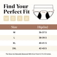 thumbnail image 6 of Period Underwear for Women, PUTUO Leakproof High-Waisted Menstrual Panties, Soft Breathable Cotton, Full Coverage Protection for Heavy Flow & Postpartum, 3 Pack, Multicolor, 6 of 8