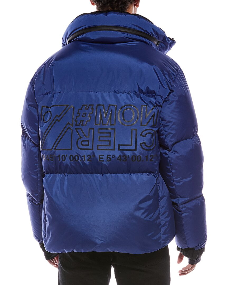 Moncler mens Verdons Jacket, 4, Blue - Walmart.com